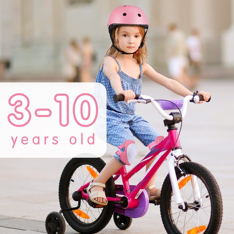 WayEee Children's Knee Pads with Helmet, Protector Set Children 3-10