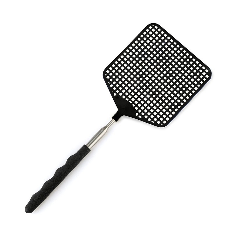 Balvi Zooom Fly Swatter Colour Black Extendable up to 73.5