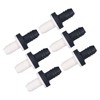 6Pcs Check Valve Plastic Non Return 1 Way Inline Valve