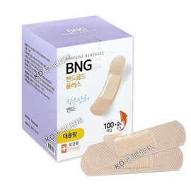 밴드골드 일반형 일회용 밴드 100매 반창고 Band Gold Standard Disposable Bandages 100 Sheets