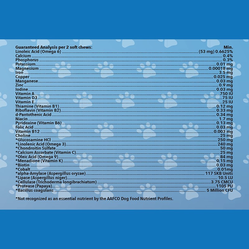 Calm Coat Complete MultiVitamin All-in-One Soft Chews 60 Count