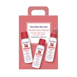 Fairy Tales Rosemary Repel Shampoo, Conditioner, and Conditioning Spray for Kids – Travel Set – Paraben Free, Sulfate Free, Gluten Free, Nut Free – 3.3 oz (Pack of 3)