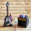 HETOETF Guitar Picks Holder Box, Pick Display Holder, Amp Speaker