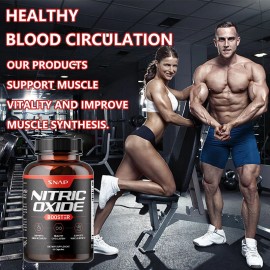 Unbranded Nitric Oxide Booster Promote Blood Circulation Improve Endurance And Energy US