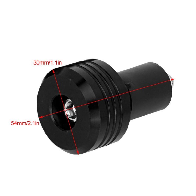 BuyWeek Motorcycle Handlebar Ends, Aluminium Motorcycle Handlebar Grips End Plugs