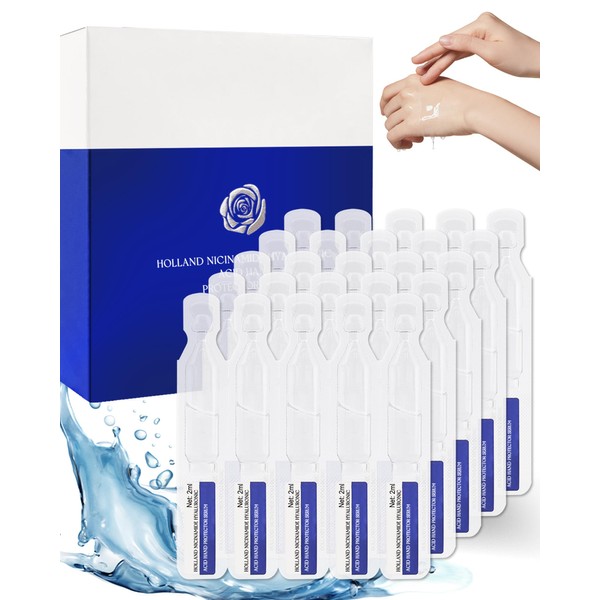 Mini Liquid Hand Cream Gift Portable Set-30Pcs Niacinamide Hyaluronic Acid