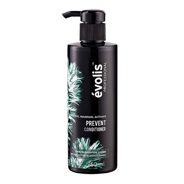 évolis PREVENT Conditioner | Anti Hair Loss Conditioner for Men and Women | Ideal for Sensitive, Dry Scalp and Oily Hair | Sulfate Free and Color Safe | Preventative Hair Loss Treatment (8.5 fl oz)