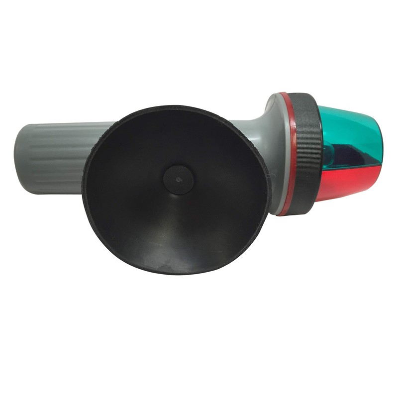 Marine Boat RED & Green Portable Battery Operated Light-Bow Suction