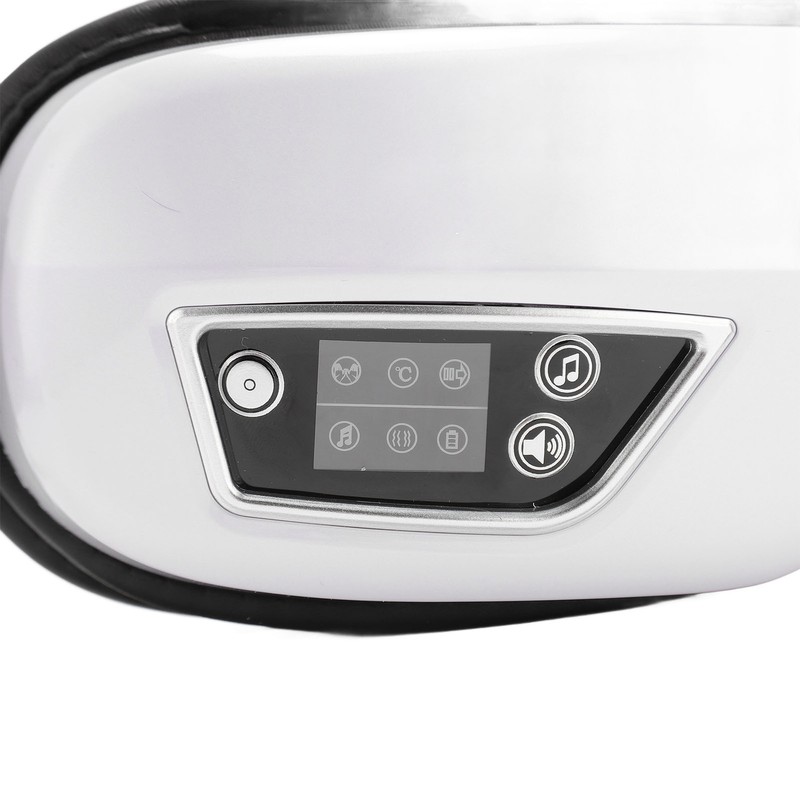 Eye Massager Rechargeable 38‑48℃ with Heat Bluetooth Music Eye Care