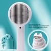 Pet Slicker Brush 2 in 1 Detangling Self Cleaning Floating