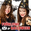 Halloween Tattoo Face, Face Tattoo, Carnival, 8 Sheets, Large Size,