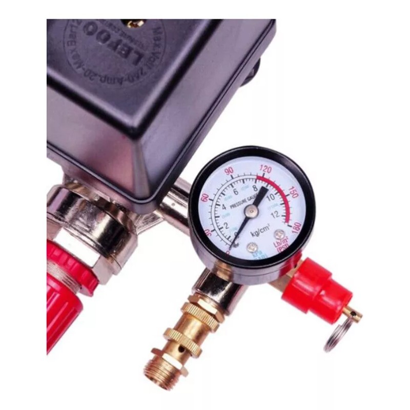 LOVINGCREATE Control Psi 12 Bar Pequeño Compresor De Aire Interruptor