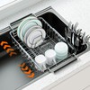 Dolreiik Expandable Dish Drying Rack in Sink,Stainless Steel Over The