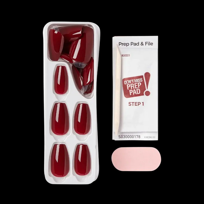 Kiss Impress Color Press-On Nails Coffin Winery in NYC