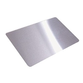 3416 PPLS Metal Card Business Card Laser Processable 5 Silver Gray 100 Sheets