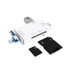6-in-1 Type-C USB Card Reader for Smartphone and PC, USB20