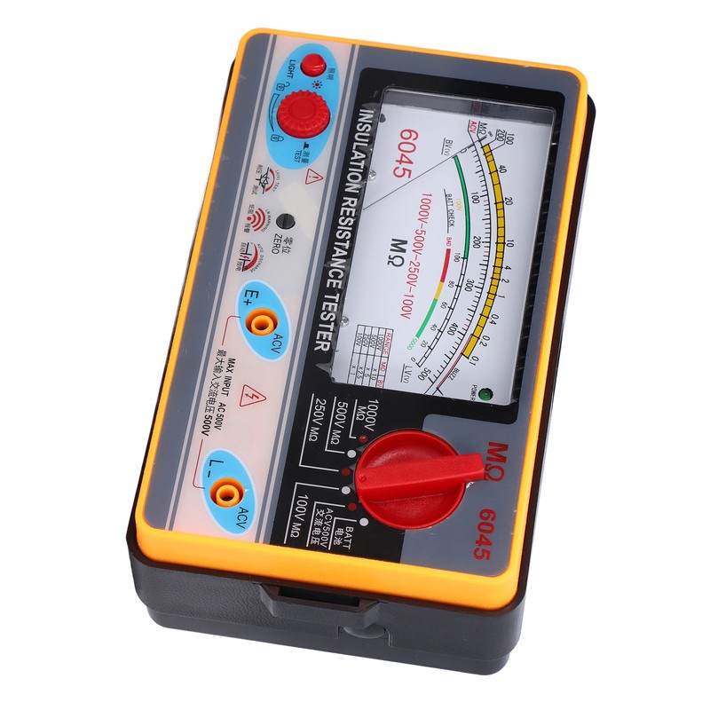 TY6045 Insulation Resistance Tester Portable High Accuracy Megohmmeter 1000V 5MΩ2000MΩ