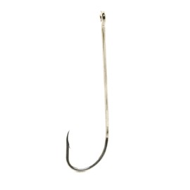 Mustad Beak, Special X Long Shank, Special Bend, Reversed - 6, Nickel