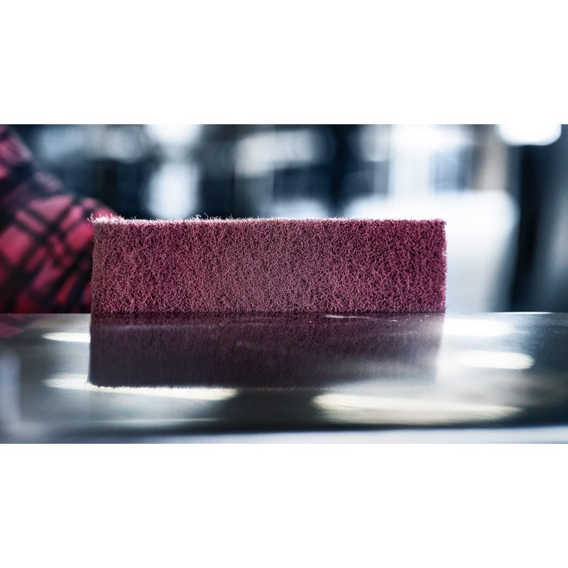 Bosch Professional 1x Expert N880 Fleece Pads (for Steel sheets,