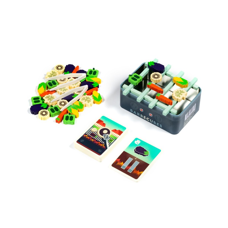 Alley Cat Games Barbecubes - Veg Edition - A Tinderblox