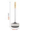 Full Circle Royal Plunge - Bathroom Toilet Plunger with Ceramic