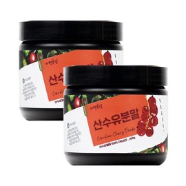 Domestic Cornus officinalis powder 400g (200g / 국내산 산수유 분말 가루 400g (200g X 2통)