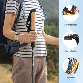 CeiBand Braided Solo Loop Elastic Bracelet, 18 mm 19 mm 20 mm 22 mm Quick Adjustable Men Women Soft Breathable Sports Bands Watch Straps Replacement Strap – Colourful