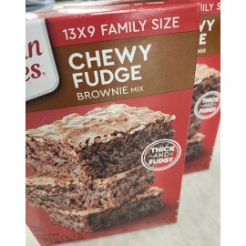 Duncan Hines Brownie Mix, Fudge, 18.3 oz (Pack of 2)