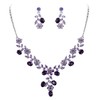 EVER FAITH Mujer Sets de Joyería Cristal Austriaco Bola de