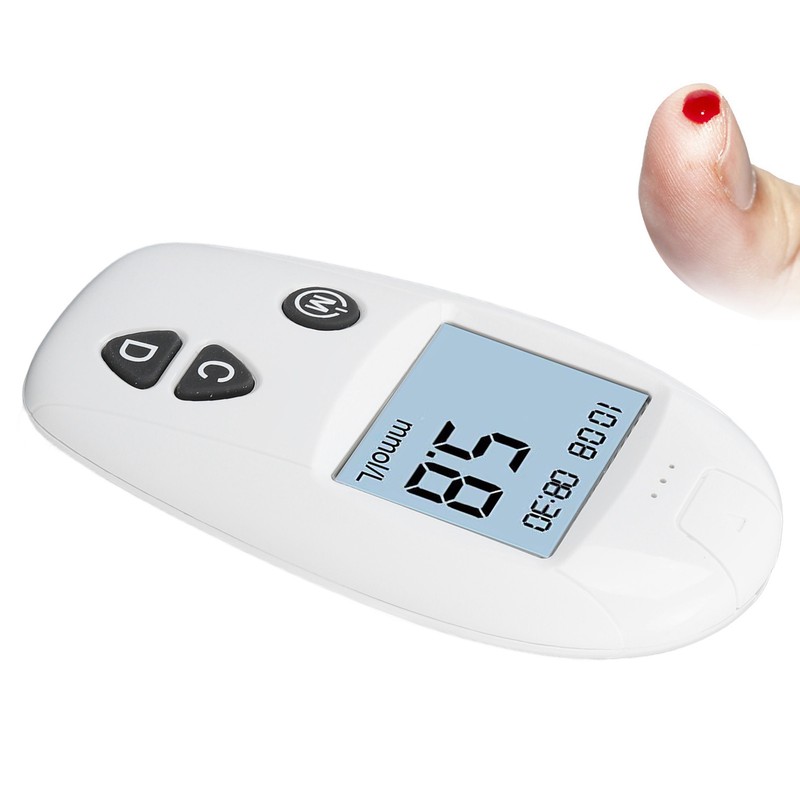 Blood Glucose Monitor Kit All in One Glucometer Automatic Accurate