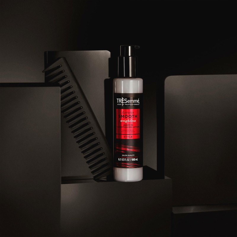 TRESemmé Perfecting Leave-In Lotion Keratin Smooth for Reducing Frizz &