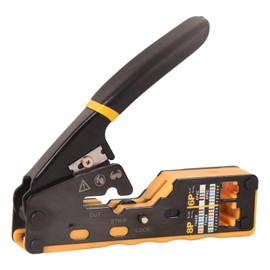 Strawberry Fairy Comprehensive Crimping and Wire Stripper Tool for Enhanced DIY Projects, Professional-Grade with Ergonomic Comfort and Versatile Functionality