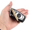 SMOOTHERPRO Solid Brass Keychain Ballpoint Pen Mini Necklace Ball Pen