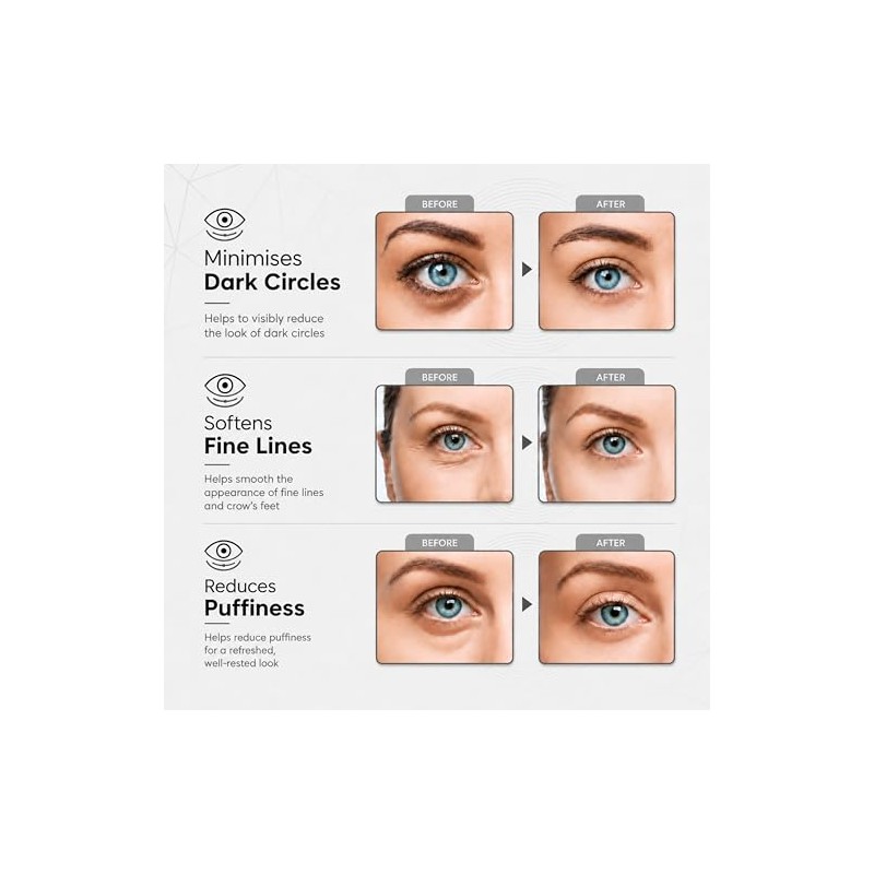 Revitale Hyaluronic Acid & Peptides Pure Under Eye Patches (Jar,