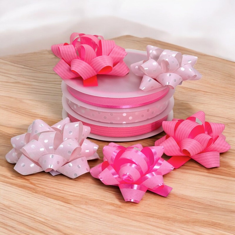 Set of Curling Ribbon, Poly Ribbon, Gift Ribbon, Gift Bows