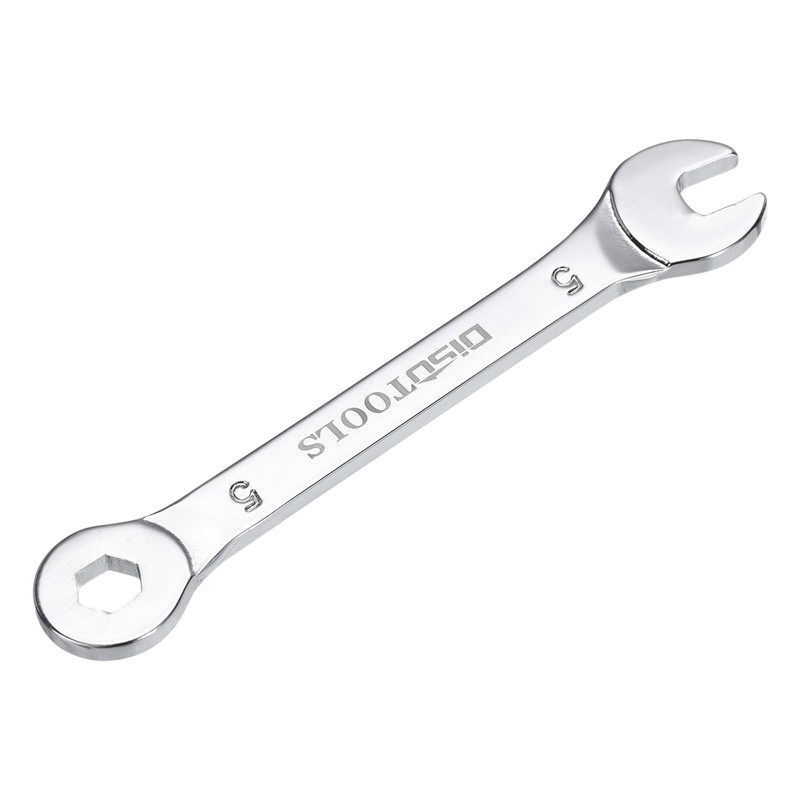 sourcing map Thin Combination Wrench Metric 5mm 6-Point Ended Box