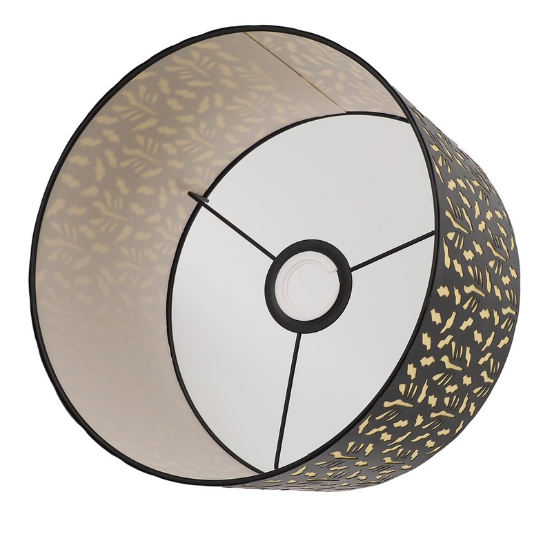 E27 E14 Metal Lamp Shade Metal Drum Lampshade Art Carved