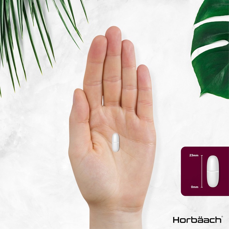 Horb?ach D-Mannose Tablets 2000mg | 180 Vegan Count | High