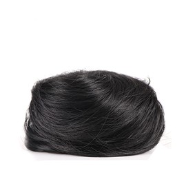 2 x Space Bun Claw Clip-in Bun Donut Bun Cat Ears DIY Hair Bun Updo Hairpieces Hair Extensions Wig Accessory for Women Girls (1#)