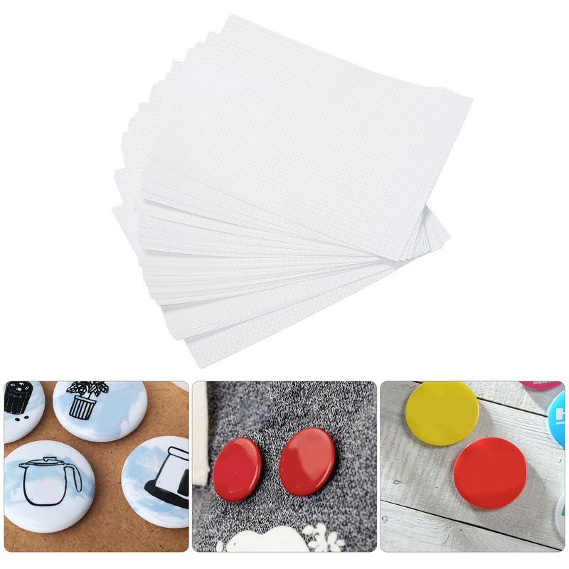 50 Sheets A4 Holographic Cold Laminate Sheet Cuttable Waterproof DIY