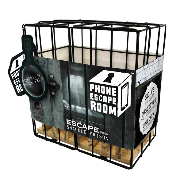 Boxer Gifts Phone Escape Room Game | Solve The Puzzle - Escape from Prison to Unlock Your Trapped Phone | Fun Family Games for Kids, Teens and Adults | Unique Christmas or Birthday Gift