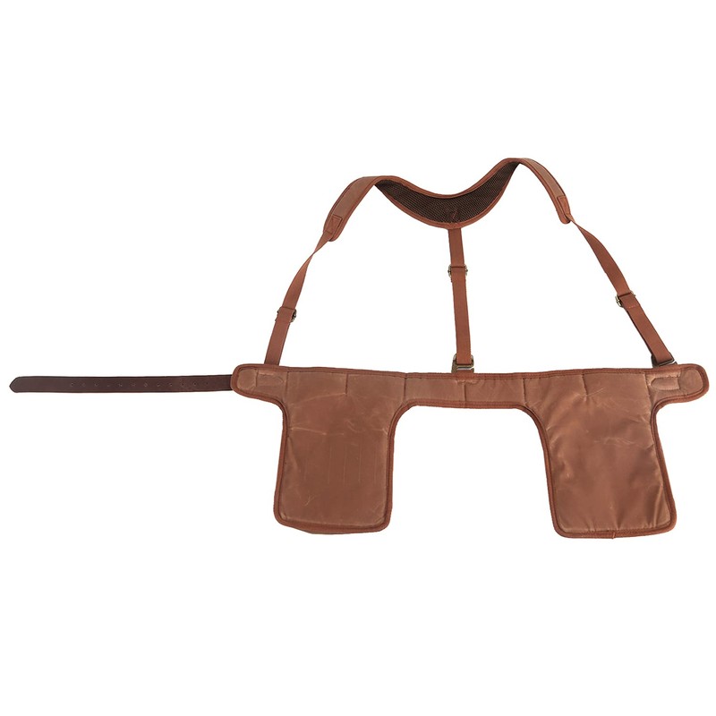 TOURBON Wax Canvas Carpenters Tool Bag Work Apron Belt with