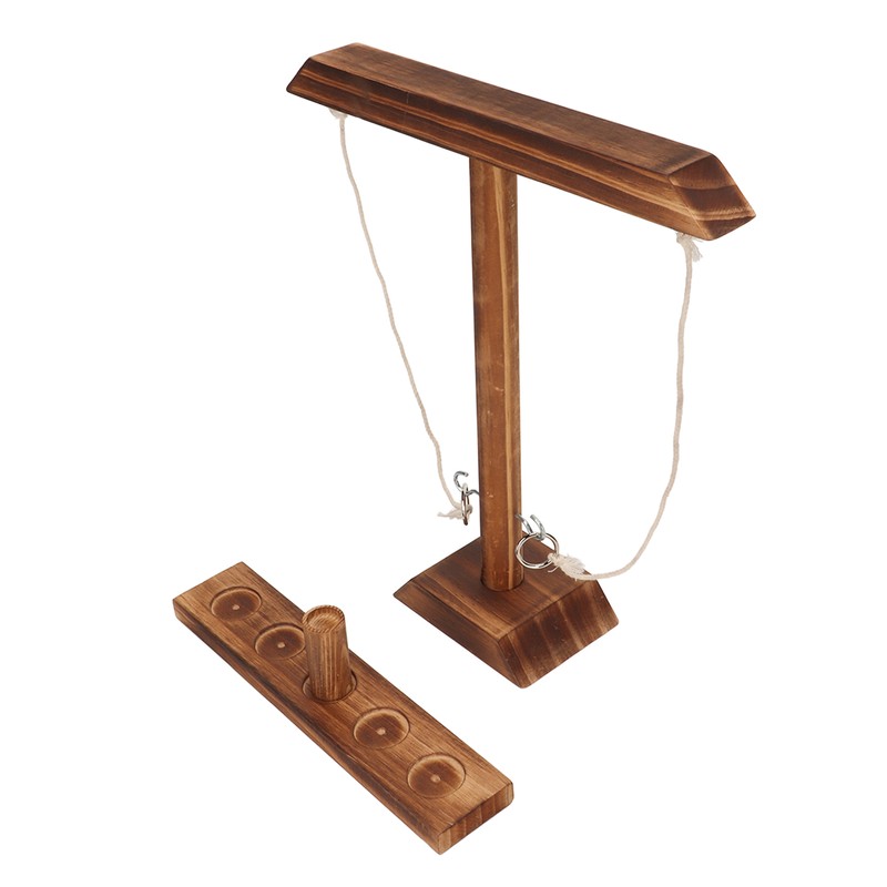 Hook and Ring Game Burr Free Fast Paced Interesting Relaxing