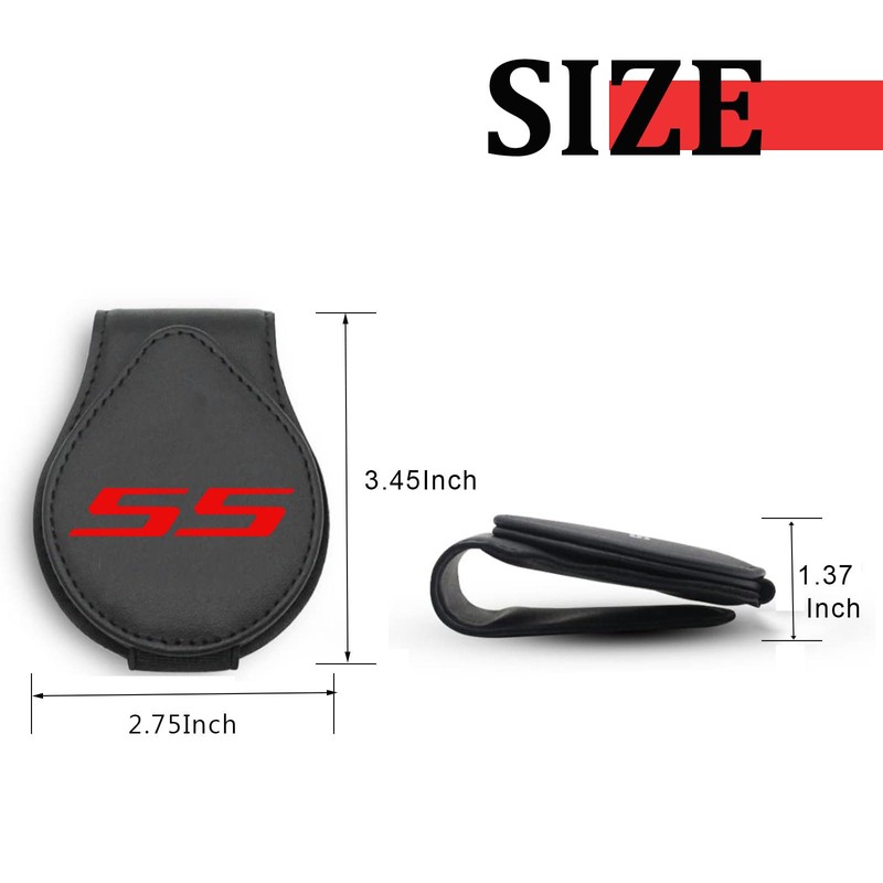 ABSWER Sunglasses Holders for Car Visor Compatible with Camaro SS
