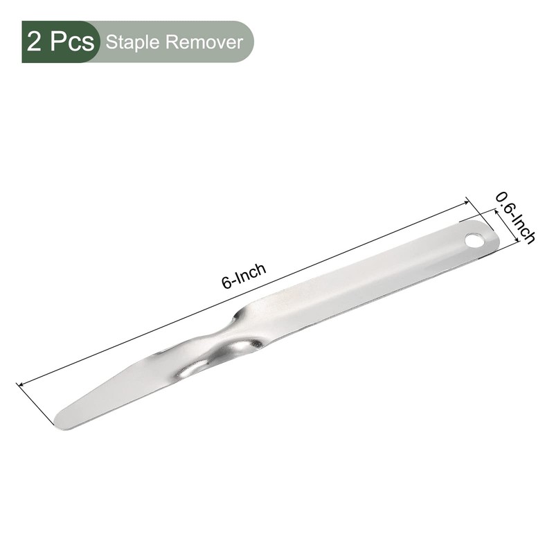 YOKIVE 2pcs Stapler Remover Needle Remover Stapler Steel Office Home