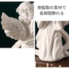祈る天使像 天使 置物 ホワイト 大/中/小 樹脂製 平和 像 オブジェ お祈り