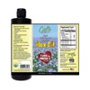 Cal's Flax Oil, Organic Pure Essential, Unrefined Cold-Pressed Flaxseed Oil,