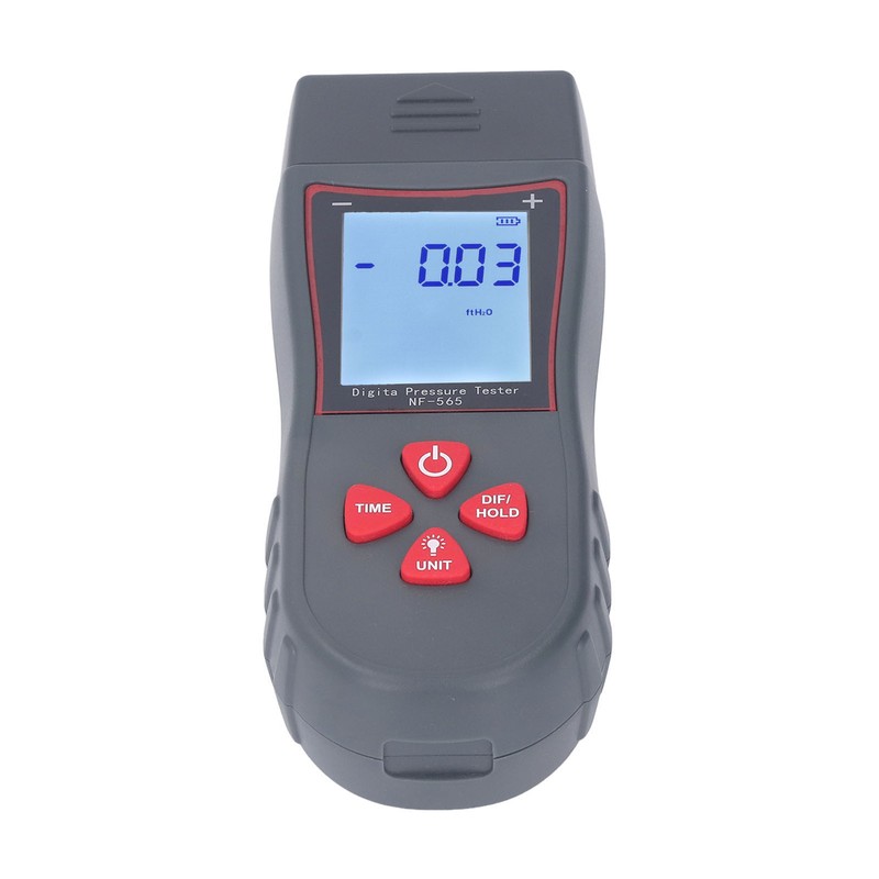Digital Differential Pressure Gauge High Accuracy Air Gas Pressure Tester