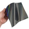 Rollo holográfico de vinilo de fibra de carbono, 1 x