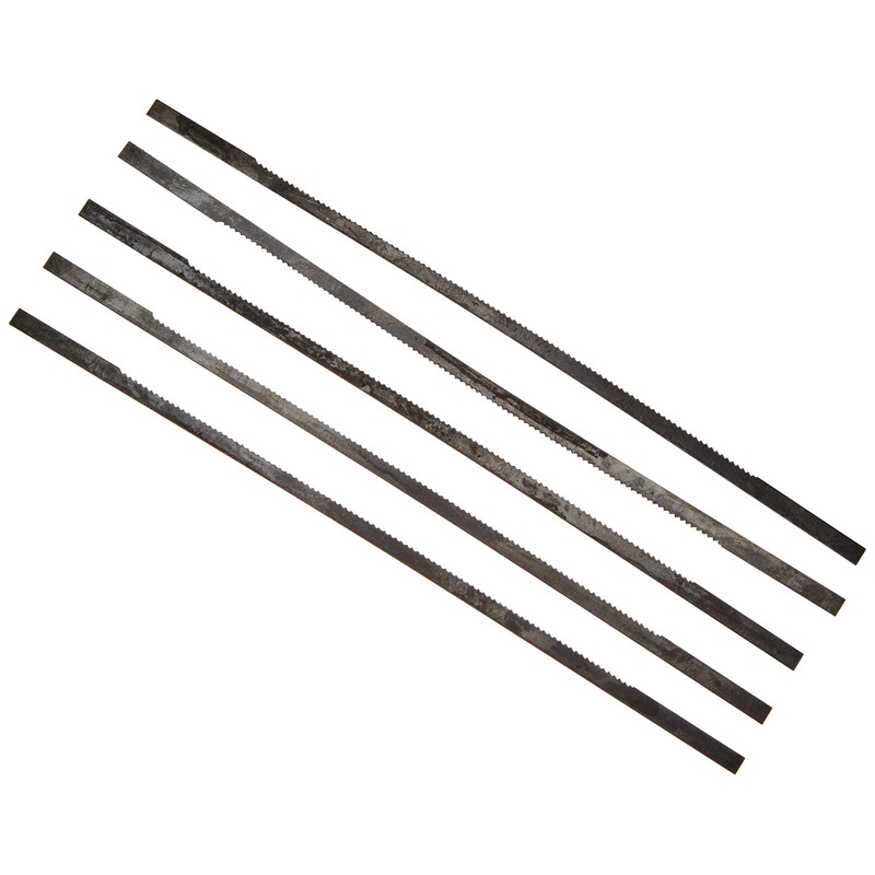 Rayher Hobby Rayher Laubsäge-Starter-Set aus Stahlrohr, inkl. Laubsägebrettchen mit Einspannhalterung